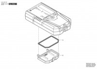 Bosch 3 601 K69 J10 LR7 Laser detector / 061 - US Spare Parts